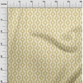 thumbnail image 3 of oneOone Cotton Poplin Twill Yellow Fabric Geometric Fabric For Sewing Printed Craft Fabric By The Yard 56 Inch Wide, 3 of 4