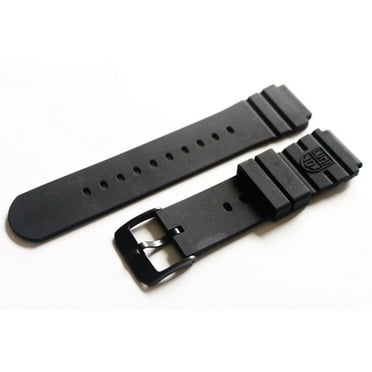Luminox Black Silicone 23mm Strap Replacement Watch Band for 3050, 3080 ...