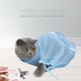 thumbnail image 4 of Sac de Toilettage pour Chats Ajustable Filet de Bain pour Petits Chats Anti-Rayures, 4 of 8