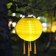 thumbnail image 2 of Paper Lanterns - LED Solar Lights Night Light String Lights for Baby Bridal Shower Birthday Wedding Party Decorations, 2 of 8
