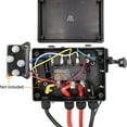 thumbnail image 5 of Winch Solenoid Relay Control Contactor Box for 8000-17000Lbs Electric ATV UTV Winch 12V, 5 of 8