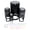 Black, variant on Sketchy Rectangle Border Outline Self-Inking Rubber Stamp Ink Stamper - Yellow Ink - Medium 1 Inch