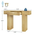 thumbnail image 2 of 47-Inch Entryway Foyer Hallway Tables with Drawer, Wooden Rectangular Sofa Table Behind The Couch, Industrial Farmhouse Long Console Table for Entrance, Living Room, 2 of 10