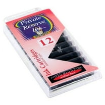 Private Reserve Ink 12 Pack Universal Size Fountain Pen Cartridge - Arabian Rose (PR-C30)