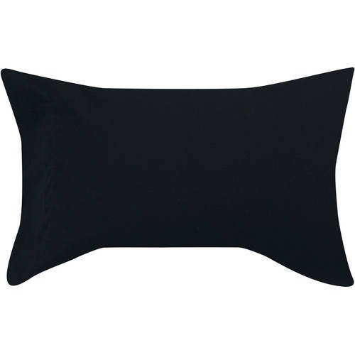 Mainstays 200 Thread Count Black King Pillowcase Set, 2 Piece