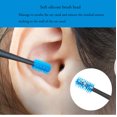 thumbnail image 5 of Kit de eliminación de cera de oídos de 3 uds, herramienta de limpieza de oídos de doble cabeza de silicona suave, diseño en espiral, 5 of 5