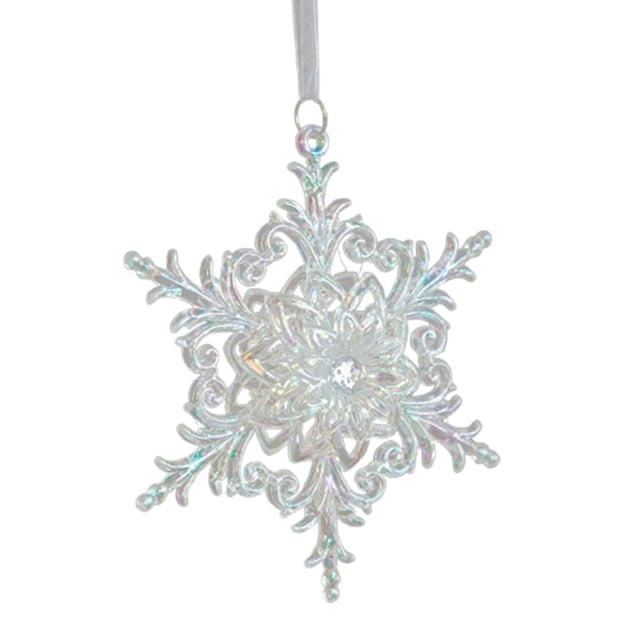 Adorno colgante para árbol de Navidad, adornos colgantes para fiestas de año Nuevo, adornos colgantes para bodas y Navidad, adornos colgantes acrílico Estilo I