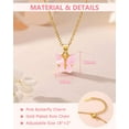 thumbnail image 4 of NICKSUN Butterfly Necklace Gifts – Meaningful Gifts from Family for Daughter, Granddaughter, and Niece – Perfect Jewelry for Birthday, Christmas, and Valentine's Day, 4 of 6