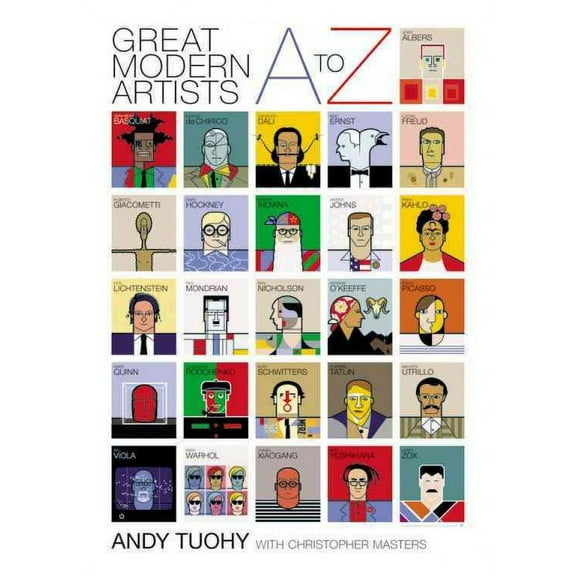 A-Z Great Modern Artists (Hardcover)
