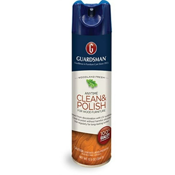 Guardsman Clean & Polish For Wood Furniture Woodland Fresh 12.5 oz