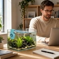 thumbnail image 3 of Forestwhale Aquarium Cooling Fan USB Silent Water Chiller 2-Speed Adjustable Aquarium Cooler for Saltwater Freshwater Tanks 2.8"x5.5", 3 of 5