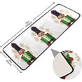 thumbnail image 2 of SKYSONIC 2X6 Feet Winter Nutcracker Soliders Runner Rug with Rubber Backing, Unique Snowflakes Non Slip Entryway Rug Runner Washable Soft Area Rug Carpet for Hallway Bedroom Kitchen Decor, 2 of 6
