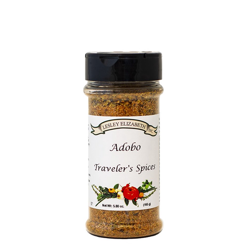 Lesley Elizabeth, Adobo, Traveler's Spices, Dry Seasoning, Seasoning