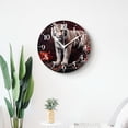 thumbnail image 4 of 10 Inch Wall Clock Battery Operated Silent Clock Decorative for Office, Kitchen, Outdoor, Living RoomOcean Ferry Pattern Nice, 4 of 4