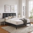 thumbnail image 2 of Headboard, King Size, Black, Wood, Bedroom, Modern Contemporary HB36831, 2 of 12