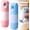 Blue +Pink, variant on 2-in-1 Box Cutter & Thermal Paper Eraser, 2026 New Water-based Thermal Paper Data Eraser Pen with Unboxing Knife for One Smear Printed Text Covering, Hermal Label Correction Marker