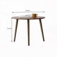 thumbnail image 2 of 100% Solid Oak Coffee Table | Unique Oval Design & Health | 58x40x85 cm, 2 of 10