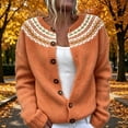 thumbnail image 4 of Halloween Sweater for Women Slouchy Cardigan Light Weight Cardigan Business Casual Cardigan Long Cardigans Baggy Sweater Oversized Cardigan Sweaters Knit Cardigan Sweater Teacher Outfits, 4 of 4