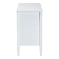 thumbnail image 4 of Baxton Studio Lucera Mid-Century White Bobbin Wood 6-Drawer Dresser, 4 of 6