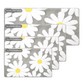 thumbnail image 4 of Astarin Bathroom Rugs, Extra Soft Cute Daisy Bath Mats, Absorbent Non-Slip Microfiber Shaggy Thick Carpet, Waterproof Back/Machine Washable for Tub, and Shower, Flower Decor Rug, (20"×32", Gray), 4 of 6
