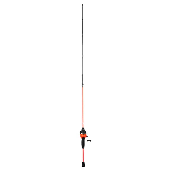 Ozark Trail Wayfarer Fiberglass Spincast Fishing Rod and Reel Combo for Adults, 5' 6", Orange, 2 Pieces
