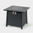 thumbnail image 5 of YYAo Fire Pit Table, Outdoor Fire Pit Table,28-Inch Iron Square Propane Fire Pit Table,Black, 5 of 13
