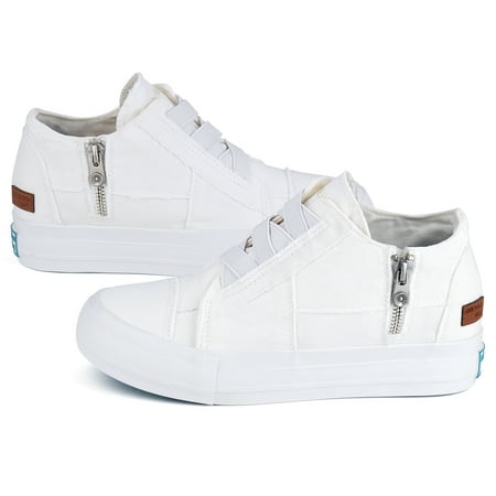

JENN ARDOR Women Casual High-Top Platform With Zipper Sneaker