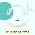 thumbnail image 6 of Fake Teeth, Denture Teeth, Confidence Smile Temporary Teeth, 6 of 7
