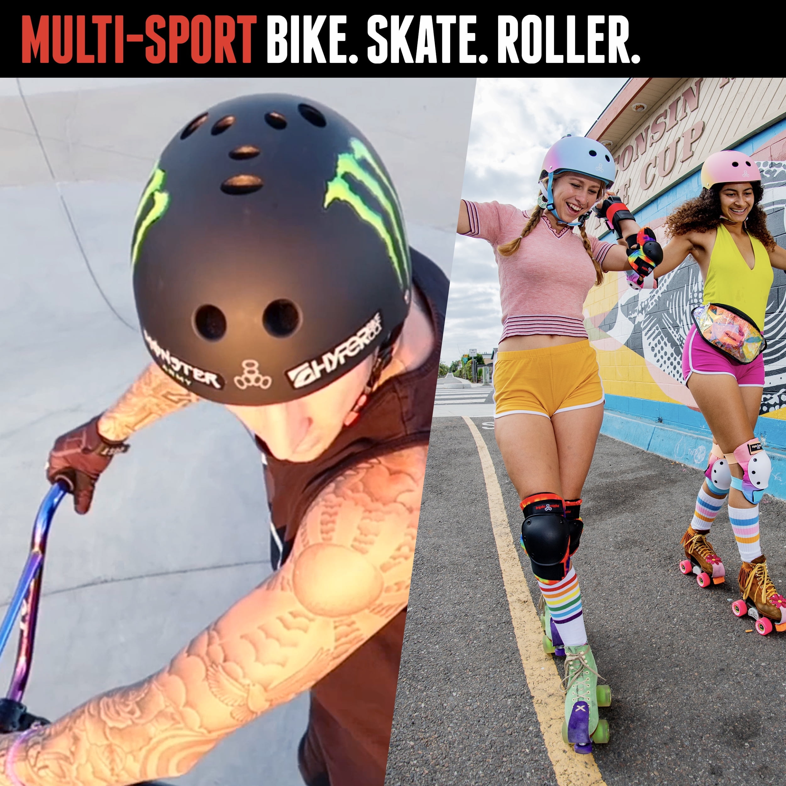 Triple Eight THE Certified Sweatsaver Helmet for Skateboarding, BMX, and Roller Skating, Teal Hologram, Small / Medium