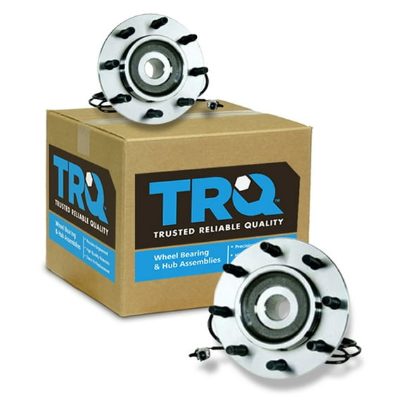 TRQ Front Wheel Hub & Bearing Left & Right Pair Set for 00-02 Dodge Ram w/ ABS BHA53478 Fits select: 2000-2002 DODGE RAM 2500, 2000-2002 DODGE RAM 3500