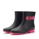 thumbnail image 1 of Zapatos impermeables antideslizantes para mujer, zapatos de lluvia de Color sólido, botas medias con cerrojo de tacón bajo de plástico Wmkox8yii  ghj486, 1 of 6