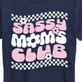 thumbnail image 3 of Instant Message - Sassy Moms Club - Mother's Day Gift - Women's Short Sleeve Graphic T-Shirt, 3 of 6