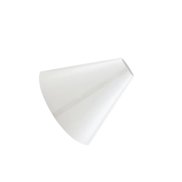 Decodeary Cône Lumineux Remplacer Boîte Photo Lumière Polyvalente Flash 30x33x3,8 cm Diffuseur Photo Cosmestics Blanc 30x33x12,5 cm