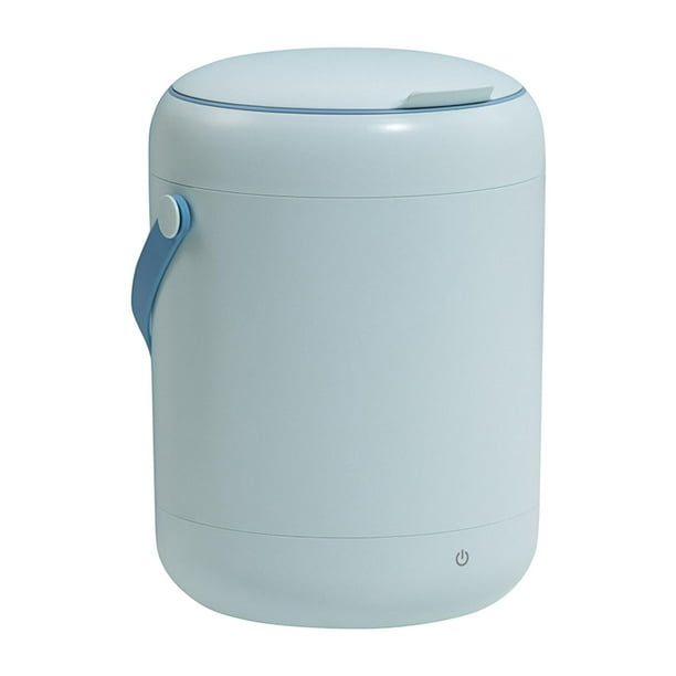 Mini lavadora eléctrica de turbina de 2,8 l, ahorro de energía , lavadora para interior, ropa de bebé, viaje de negocios, viajes, , Azul Yuyangstore minilavadora