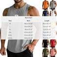 thumbnail image 2 of Hvogkswy Tank Tops Men, Solid Color Crew Neck Sleeveless T-Shirts Loose Breathable Outdoor Workout Running Summer Muscle Tank Tops, 2 of 4
