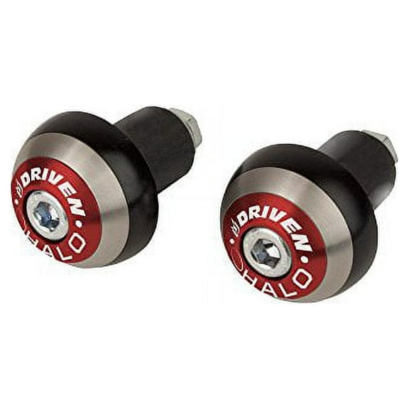 Driven Racing DHBEW-RD Halo Street Motorcycle Bar End Weights