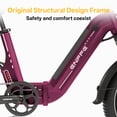 thumbnail image 5 of ENFFE ES1 Electric Bike for Adults 1500W Peak Motor 48V 20Ah Battery 28 MPH 80 Miles Range 20” Fat Tire Ebike Hydraulic Brakes UL 2849, 5 of 8