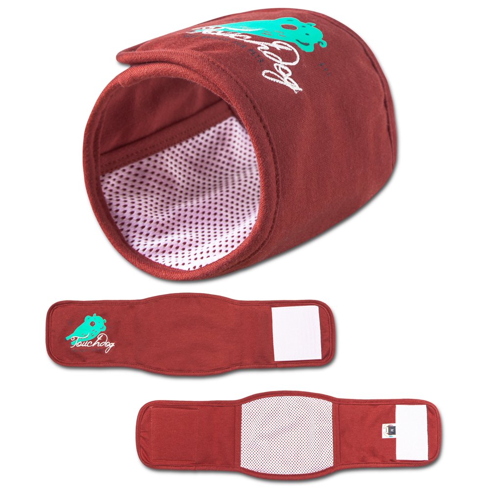 Touchdog GauzeAid Protective Dog Bandage and Calming Compression