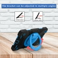 thumbnail image 5 of Dteck Case for Samsung Galaxy Tab A 8.0 SM-T290/T295/T297 (2019), Heavy Hybrid Rugged Shockproof Case with Handle Kickstand/Adjustable Shoulder Strap, Black+Blue, 5 of 7