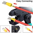 thumbnail image 4 of 480 piezas de terminales eléctricas, terminales eléctricas para automóviles, conectores eléctricos, surtido de conectores aislados de crimpado, 4 of 5