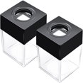 thumbnail image 1 of 2 Pack Extra Large Magnetic Paper Cilp Dispenser, 500 Clip Capacity, Black, 1 of 5