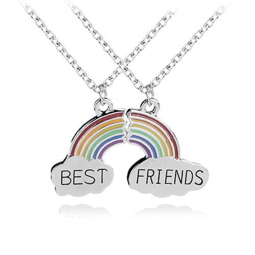Kaboer New Bff Necklaces For 2 Best Friend Necklaces Girls Boys Pendant Necklac With Heart Friendship Necklaces Set Walmart Com