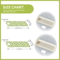 thumbnail image 3 of Kdxio Green Peas Name Plate Compatible Stanley Cups Name Tag Acrylic Nameplate Tumbler Lid Topper for Cup Accessories, 3 of 9