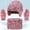 Multicolour, variant on Kids Winter Hats Girls Gloves and Scarf Set, Knitted Lined Beanie Hat Neck Warmer Mittens Set for Ages 2-12 Years Boys and Girls
