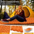 thumbnail image 4 of Esterilla de dormir inflable de 3,9 pulgadas de grosor extra con bomba incorporada en la almohada,caminatas, tiendas de campaña, viajes, colchoneta para acampar ShuxiuWang 1327533076708, 4 of 5