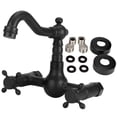 thumbnail image 1 of Bathroom Faucet,Copper Wall Mounted Bathroom Wall Mounted Faucet Faucet Exquisite Design, 1 of 8