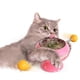 thumbnail image 4 of Juguete Para Gatos Con Ventosa, Tocadiscos, Palo Para Gatos Con Bola De Hierba Gatera, Juguete Divertido Interactivo Para Gatos matsuzay PT002667-02, 4 of 6