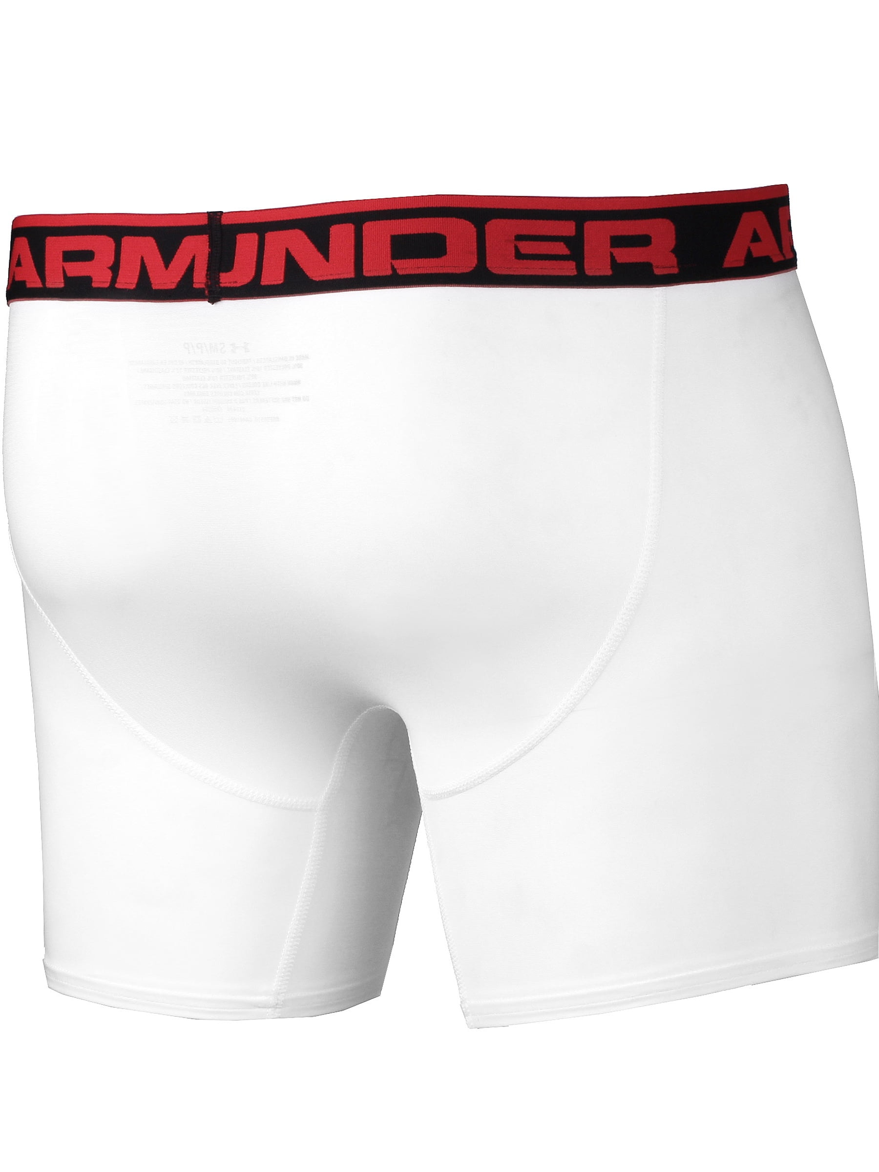 Under Armour Men's Original Series Boxerjock Bottoms White