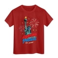 thumbnail image 5 of CAICJ98 250 Years American 1776 2026 250th USA 4th of July Shirt for Boys Girls (Red,11-12 Years), 5 of 5