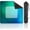Color4, variant on Mahjong Mat with Rules 31.5" x 31.5" Light Blue Teal Defocused Blurred Motion Abstract Non-Slip Noise Reduction Mahjong Tiles Table Cover for Dominoes Poker Card Board Games